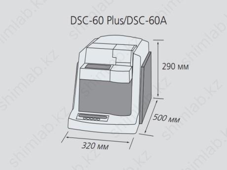 Дифференциальный сканирующий калориметр Shimadzu DSC-60 Plus