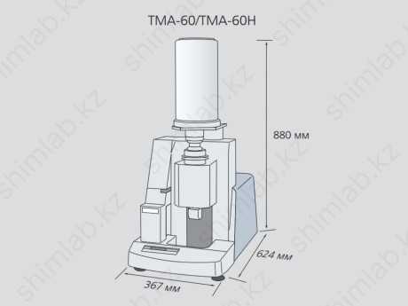 Термомеханический анализатор Shimadzu ТМА-60/60H
